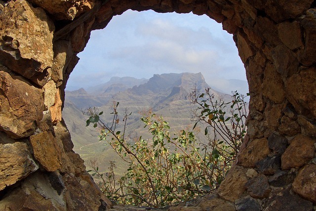 Hotel Burbuja en Gran Canaria paisaje