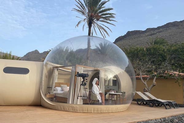 Hotel Burbuja La Gomera Bahía de Ávalos habitación
