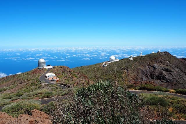 Hotel Burbuja en La Palma vista observatorios