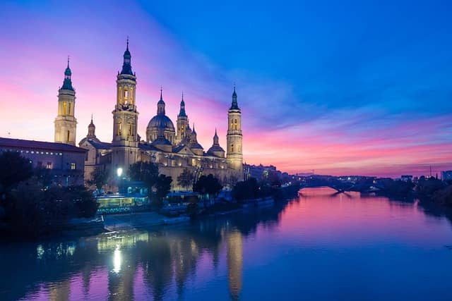 Hoteles Burbuja en Zaragoza - Atardecer