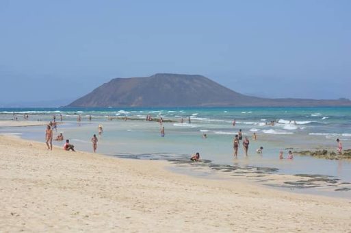 Hotel Burbuja en Fuerteventura, fotografía de la Isla de Los Lobos