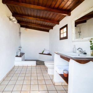 Hotel Burbuja en La Palma vista baño