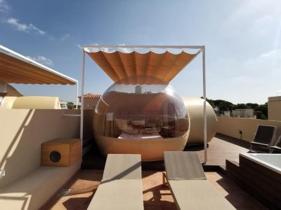 Hotel Burbuja Mallorca Tent Capi Playa vista solarium